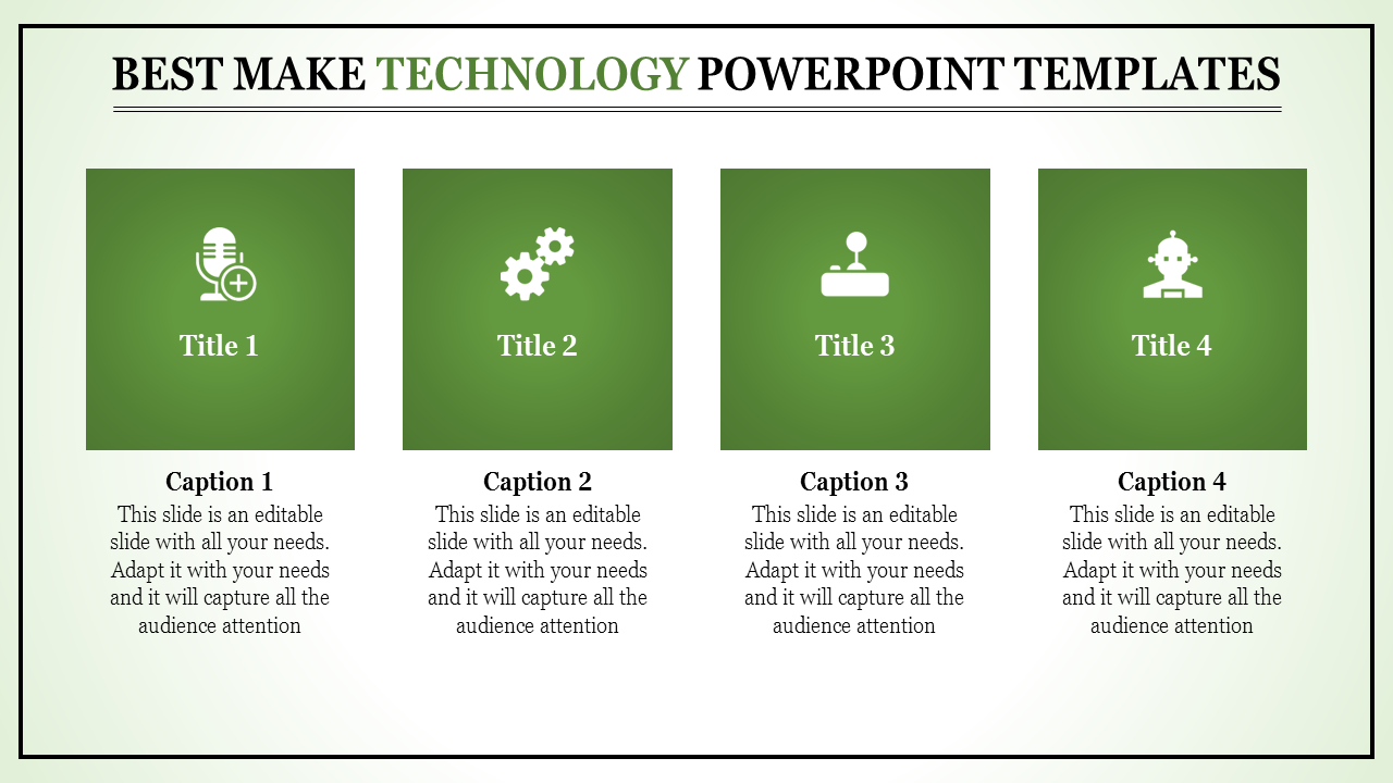 Elegant Technology PowerPoint Templates and Google  Slide Themes